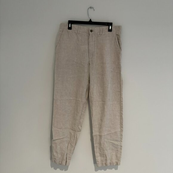 J. Crew Linen Pants Size 32x34 Like New